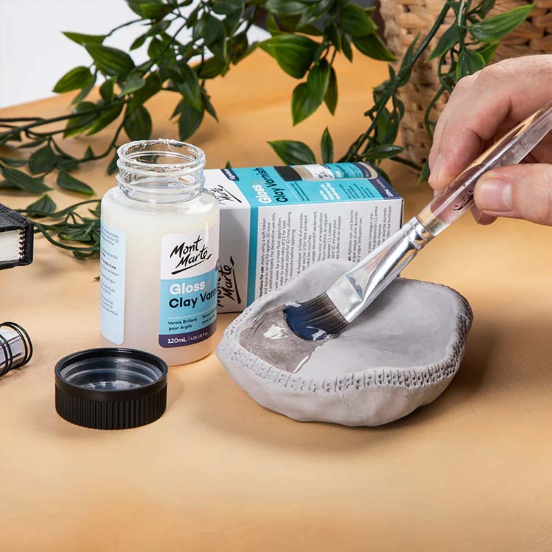 Mont Marte clay varnish and craft supplies